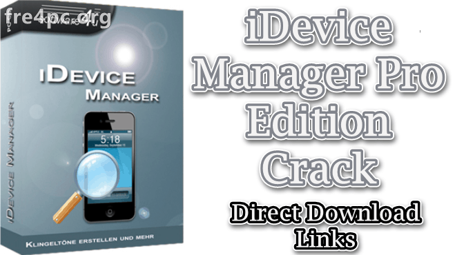 iDevice Manager Pro crack